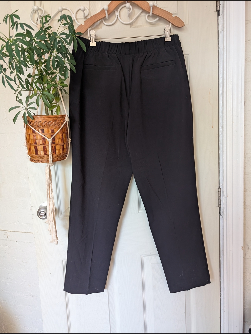 Time and Tru Black Pants Size L 12/14 - Picture 5 of 6
